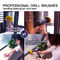 18 pc Drill Brush Attachment Set with 4 inch cloth Power Scrubber cleaning Brush