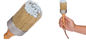 Diameter 2in Large Oval Paint Brush Pure Bristle For Cabinets 20.5cm Long