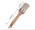 Diameter 2in Large Oval Paint Brush Pure Bristle For Cabinets 20.5cm Long