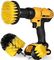 Wheel Wash 10cm Tire Drill Brush 3 Piece Kit APLUS 360 Degree Cleaning Angle