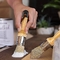 Chalk And Wax Paint Brushes Bristle Stencil Brushes For Wood Furniture Home Decor